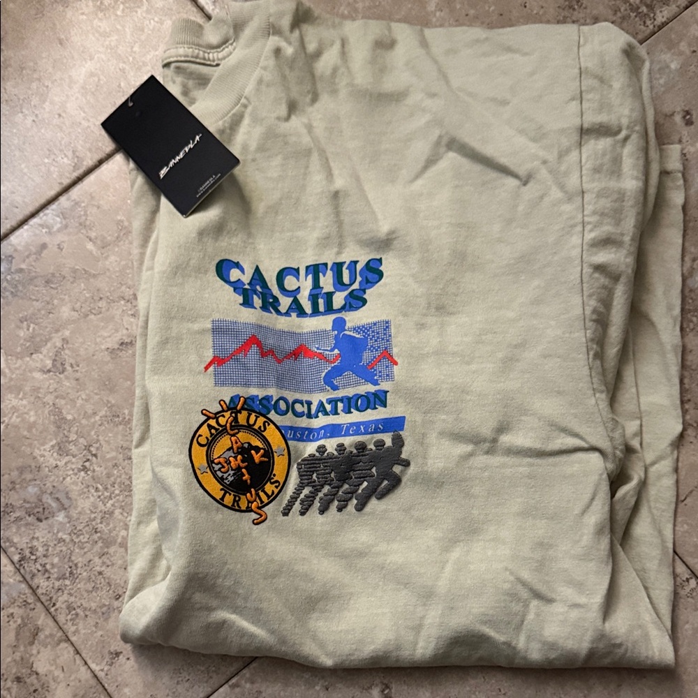 Cactus Jack by Travis Scott Cream Tee